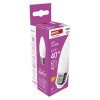 LED žárovka Classic svíčka / E27 / 4,2 W (40 W) / 470 lm / neutrální bílá