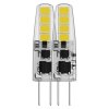 LED žárovka Classic JC / G4 / 1,9 W (21 W) / 200 lm / teplá bílá