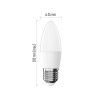 LED žárovka Basic svíčka / E27 / 5,5 W (40 W) / 470 lm / teplá bílá