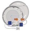 LED přisazené svítidlo NEXXO, kruhové, bílé, 7,6W, neutrální bílá