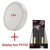LED přisazené svítidlo NEXXO, kruhové, bílé, 21W, neutrální bílá