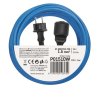 Weatherproof prodlužovací kabel 10 m / 1 zásuvka / černý / PVC / 230 V / 1,5 mm2