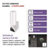 GoSmart Venkovní otočná kamera IP-310 TORCH s WiFi a světlem, bílá