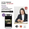GoSmart Venkovní otočná kamera IP-310 TORCH s WiFi a světlem, bílá
