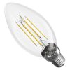 LED žárovka Filament svíčka / E14 / 3,4 W (40 W) / 470 lm / teplá bílá