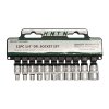 HONITON Sada hlavic 1/4” 11 dílů