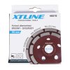XTLINE Kotouč diamantový brusný dvouřadý | 150x5x22,2 mm