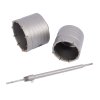 STAVTOOL Vykružovací korunka + trn do zdiva SDS-PLUS | 65, 80 mm