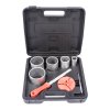 STAVTOOL Sada diamantových vykružovacích korunek 8 dílů | 33-83 mm, PVC obal
