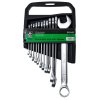 GK TOOLS Sada očkoplochých klíčů, matné 12 dílů | 6-22 mm, plastový držák