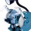XTLINE Bruska stolní dvoukotoučová 150 W, 125 mm + lampa 40 W