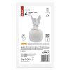 LED keramický anděl, 29 cm, 2x AA, vnitřní, teplá bílá