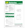 Zinková baterie GP Greencell C (R14), 2 ks