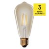 LED žárovka Vintage ST64 / E27 / 4,5 W (40 W) / 420 lm / teplá bílá