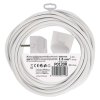 Prodlužovací kabel 10 m / 1 zásuvka / bílý / PVC / 1,5 mm2