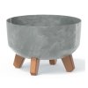 Žardinka GRACIA LOW BETON 3v1 samozavlažovací plast d29x18cm