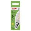LED žárovka Filament svíčka / E14 / 3,4 W (40 W) / 470 lm / neutrální bílá