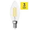 LED žárovka Filament svíčka / E14 / 5,9 W (60 W) / 806 lm / neutrální bílá