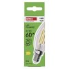 LED žárovka Filament svíčka / E14 / 5,9 W (60 W) / 806 lm / neutrální bílá
