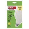 LED žárovka Filament G125 / E27 / 11 W (100 W) / 1521 lm / teplá bílá