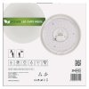 LED přisazené svítidlo TIVI, B CLASS, kruhové bílé 5,2W, IP44, teplá bílá