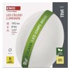 LED přisazené svítidlo TIVI, B CLASS, kruhové bílé 5,2W, IP44, teplá bílá