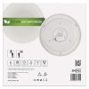 LED přisazené svítidlo TIVI, B CLASS, kruhové bílé 8,6W, IP44, teplá bílá