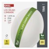 LED přisazené svítidlo TIVI, B CLASS, kruhové bílé 12,5W, IP44, teplá bílá