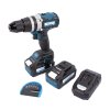 XTLINE Aku vrtačka s příklepem bezuhlíková 18 V, 70 Nm + 2 baterie 5.0 Ah + nabíječka 3.5 A + box