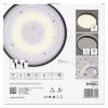 LED přisazené svítidlo RORI kruhové, černé, 17W, se změnou CCT