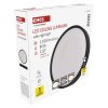 LED přisazené svítidlo RORI kruhové, černé, 17W, se změnou CCT