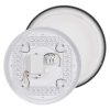 LED přisazené svítidlo RORI kruhové, černé, 17W, se změnou CCT