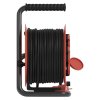 Venkovní prodlužovací kabel na bubnu 25 m / 4 zásuvky / guma / 230 V / 1,0 mm2 / IP44
