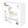 LED sobí spřežení, 47 cm, 3x AA, vnitřní, teplá bílá, časovač