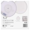 LED přisazené svítidlo FLORI kruhové, bílé, 22W, neutrální bílá