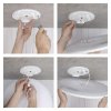 LED přisazené svítidlo FLORI kruhové, bílé, 22W, neutrální bílá