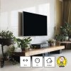 Prodlužovací kabel 3 m / 5 zásuvek / černý / PVC / 1 mm2