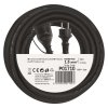 Venkovní prodlužovací kabel 10 m / 1 zásuvka / černý / guma-neopren / 230 V / 1,5 mm2