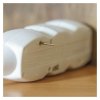 Prodlužovací kabel 1,5 m / 3 zásuvky / bílý / PVC / 1,5 mm2