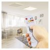 LED přisazené svítidlo RIVI, čtvercové 40W, stmív. se změnou CCT