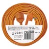 Prodlužovací kabel 30 m / 1 zásuvka / oranžový / PVC / 250 V / 1,5 mm2