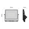 LED reflektor ILIO, 31W, černý, neutrální bílá