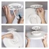 LED přisazené svítidlo DIONI kruhové, bílé, 15W, se změnou CCT