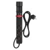 Prodlužovací kabel 1,5 m/3 zásuvky/vypínač/uchycení na stůl/USB/černý/PVC/1,5 mm2