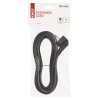 Flexo šňůra PVC 3× 1,5mm2, 3m, černá