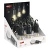 LED žárovka s USB napájením, 9 ks, display box