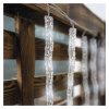 LED vánoční girlanda - rampouchy, 12 ks, 3,6 m, venkovní i vnitřní, studená bílá