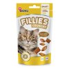 FILLIES Drůbeží se sýrem plněné kapsičky pamlsek pro kočky 50 g