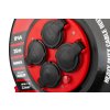 Kabel prodlužovací na bubnu venkovní FESTA INDUSTRY 3x2.5mm 25m 230V max 3680W 4 zásuvky guma-neoprén IP44
