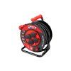 Kabel prodlužovací na bubnu venkovní FESTA INDUSTRY 3x2.5mm 25m 230V max 3680W 4 zásuvky guma-neoprén IP44